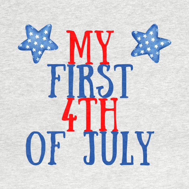 My first 4th of july boy mom gift new baby independence day by Ashden